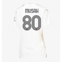 AC Milan Yunus Musah #80 Gostujuci Dres za Ženska 2023-24 Kratak Rukav
